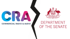 CRA and Senate logos